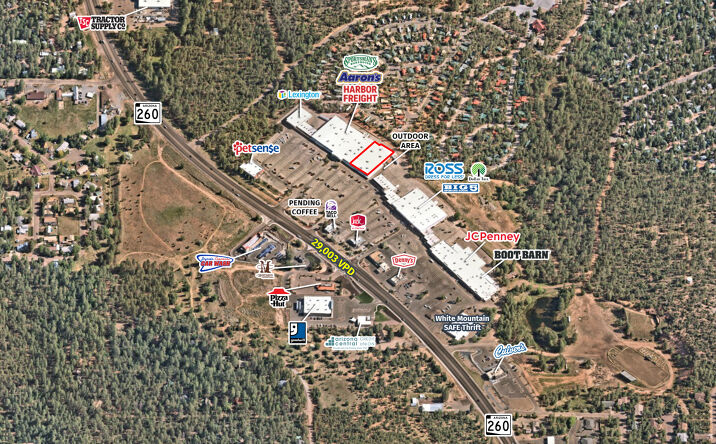 Pictures of Retail property located at 4421 S White Mountain Rd, Show Low, AZ 85901 for sales - image #1