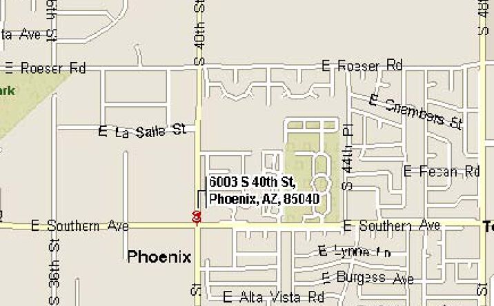 Pictures of Industrial property located at 6003 S. 40th Street, #1, Phoenix-Sky Harbor, AZ 85042 for lease - image #1