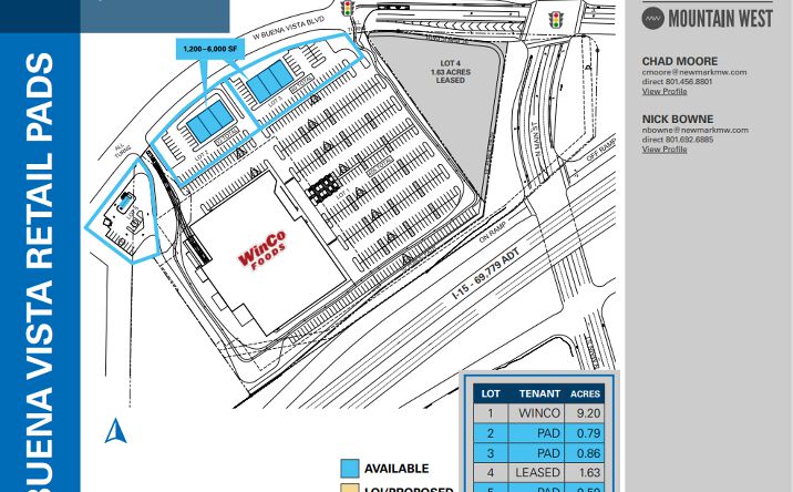 Pictures of Retail, Land property located at Buena Vista Blvd, Washington, UT 84780 for lease - image #1
