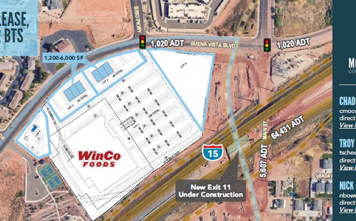 Pictures of Retail, Land property located at Buena Vista Blvd, Washington, UT 84780 for lease - image #1