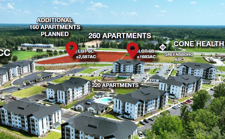 Pictures of Retail, Land property located at Redbourne Dr, Greensboro, NC 27409 for lease - image #1