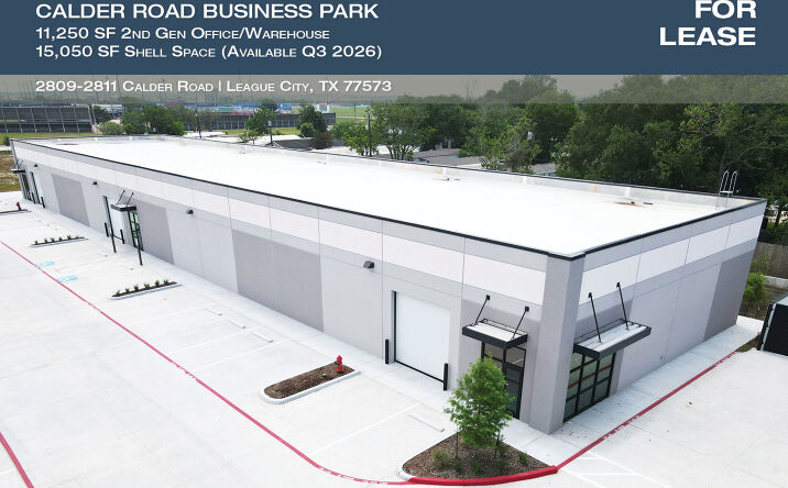 Pictures of Office, Industrial property located at 2801 Calder Dr, League City, TX 77573 for lease - image #1