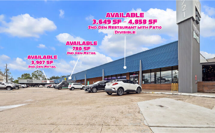 Pictures of Retail, Restaurant property located at 4721 N Main St, Houston, TX 77009 for lease - image #1