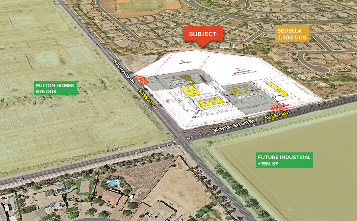 Pictures of Retail, Land property located at NEC Indian School Rd & Perryville Rd, Goodyear, AZ 85340 for lease - image #1