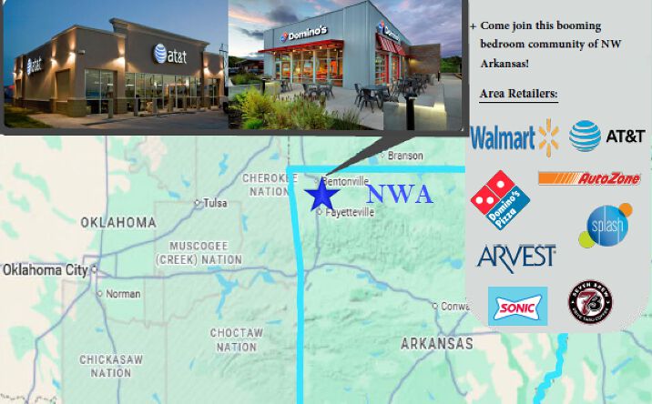Pictures of Retail, Office, Restaurant property located at Slack St, Pea Ridge, AR 72751 for lease - image #1