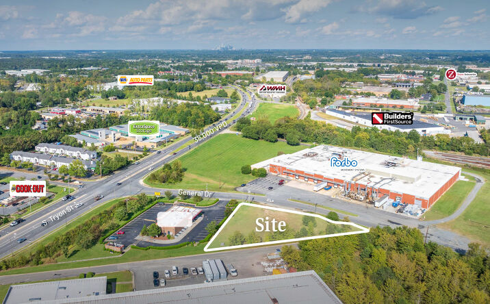 Pictures of Land property located at 13211 General Dr, Charlotte, NC 28273 for lease - image #1