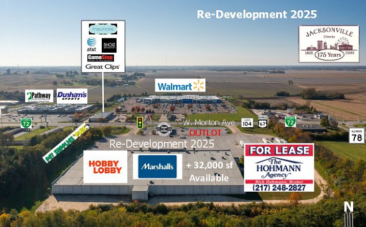 Pictures of Retail property located at 1964 W Morton Ave, Jacksonville, IL 62650 for lease - image #1