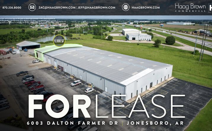 Pictures of Industrial property located at 6003 Dalton Farmer Dr, Jonesboro, AR 72401 for lease - image #1