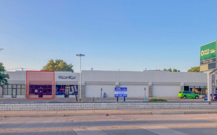 Pictures of Retail property located at 1142-1182 E Nine Mile Road, Hazel Park, MI 48030 for lease - image #1