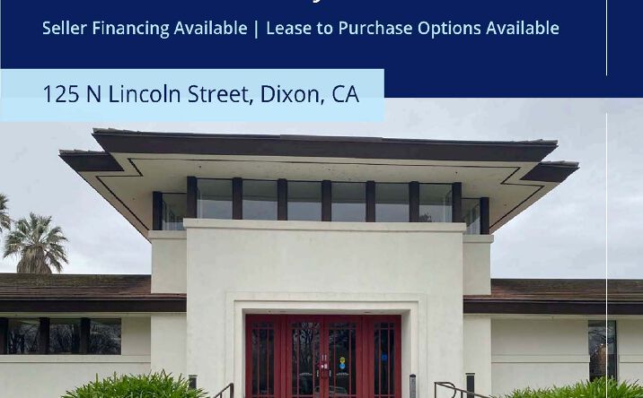 Pictures of Office property located at 125 N Lincoln St, Dixon, CA 95620 for lease - image #1