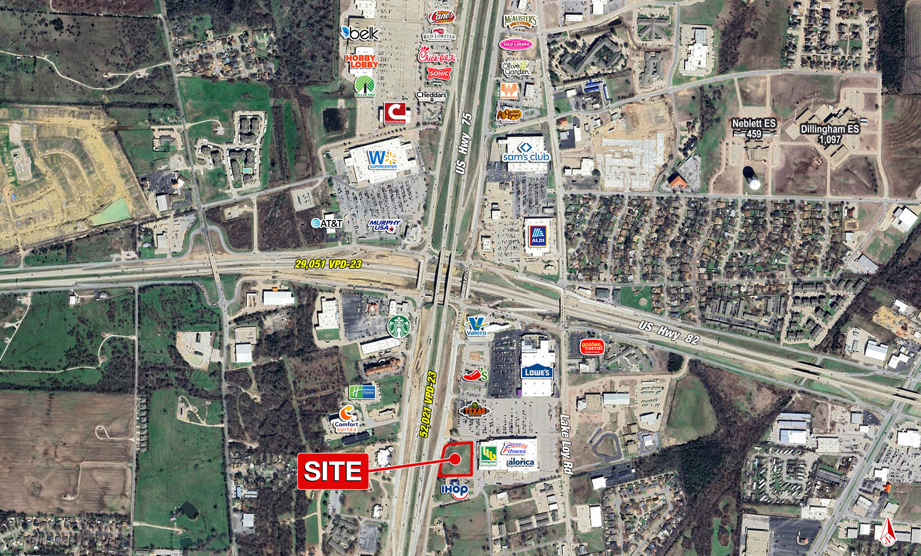 SEQ N Hwy 75 & Hwy 82, Sherman, TX 75090