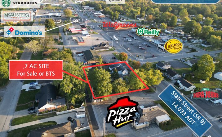 Pictures of Retail property located at 1022 N State St, Greenfield, IN 46140 for lease - image #1