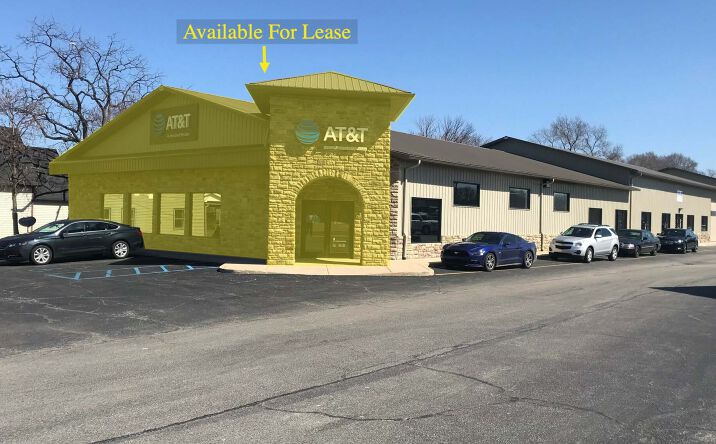 Pictures of Retail property located at 12937-39 Wicker Avenue, Cedar Lake, IN 46303 for lease - image #1
