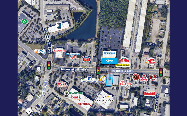 Pictures of Retail property located at 3746 University Blvd W, Jacksonville, FL 32217 for lease - image #1