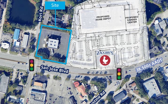 Pictures of Retail, Office, Land property located at 9716 San Jose Blvd, Jacksonville, FL 32257 for lease - image #1