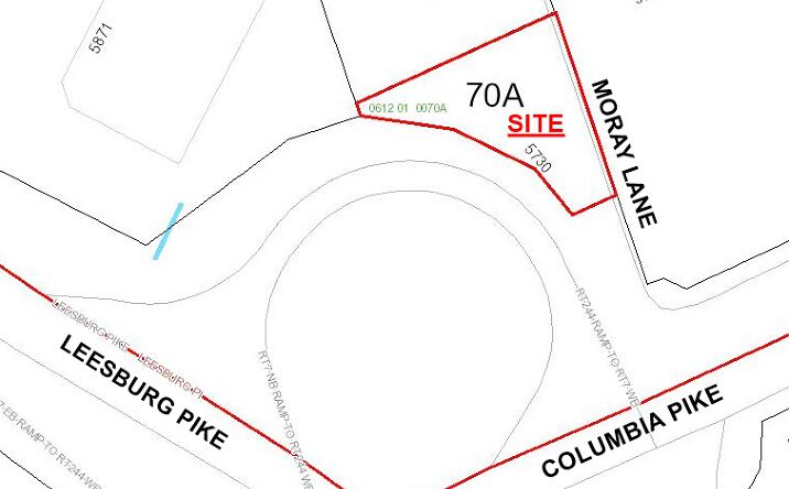 Pictures of Land property located at 5730 Columbia Pike, Falls Church, VA 22041 for lease - image #1