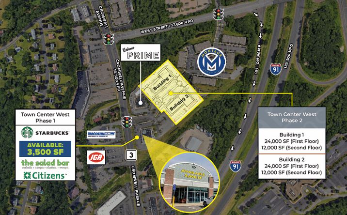 Pictures of Retail property located at 856 Cromwell Ave, Rocky Hill, CT 06067 for lease - image #1