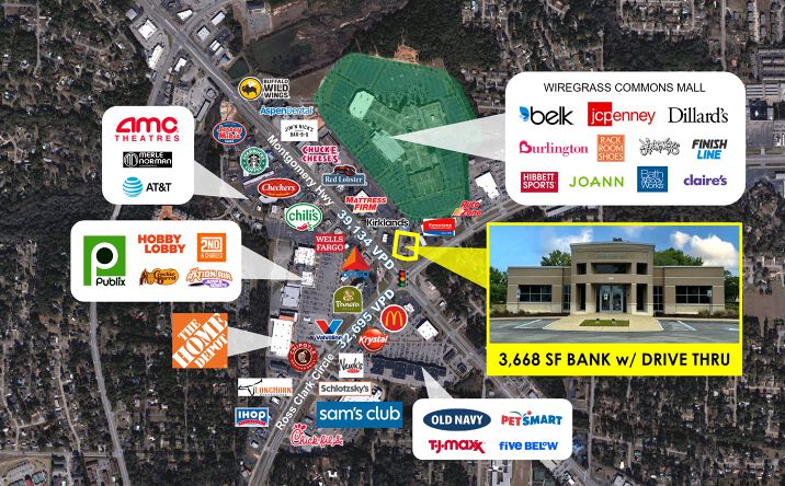 Pictures of Retail property located at 2936 Montgomery Hwy, Dothan, AL 36303 for lease - image #1