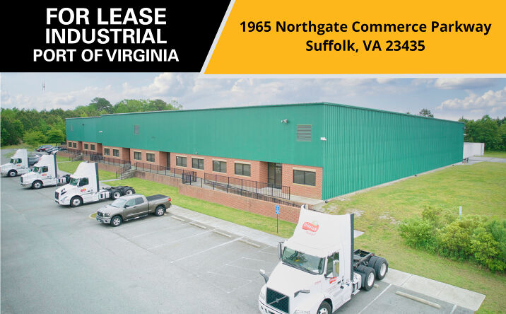 Pictures of Industrial property located at 1965 Northgate Commerce Pkwy, Suffolk, VA 23435 for lease - image #1