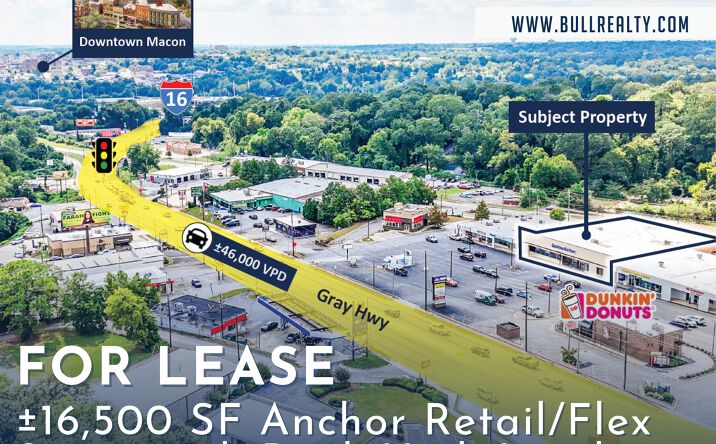 Pictures of Retail property located at 1040 Gray Hwy, Macon, GA 31211 for lease - image #1