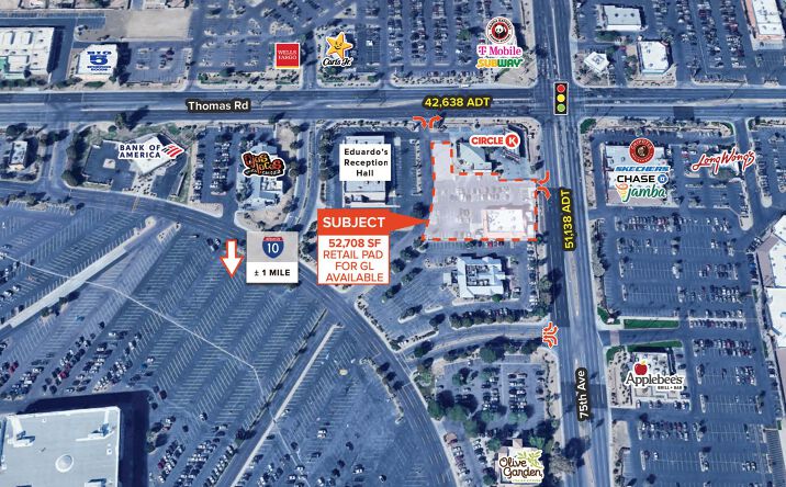Pictures of Retail, Land property located at 2820 N 75th Ave, Phoenix, AZ 85035 for lease - image #1