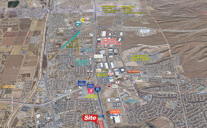 Pictures of Land property located at S Desert Blvd & Montoya Ln, El Paso, TX 79932 for lease - image #1