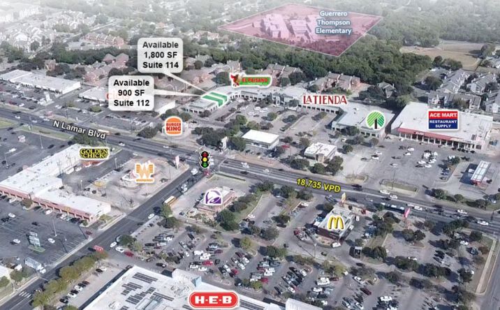 Pictures of Retail, Restaurant property located at NEC N Lamar Blsvd & W Rundberg, Austin, TX 78753 for lease - image #1
