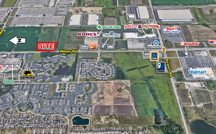 Pictures of Land property located at Romeoville, IL, Romeoville, IL 60446 for lease - image #1
