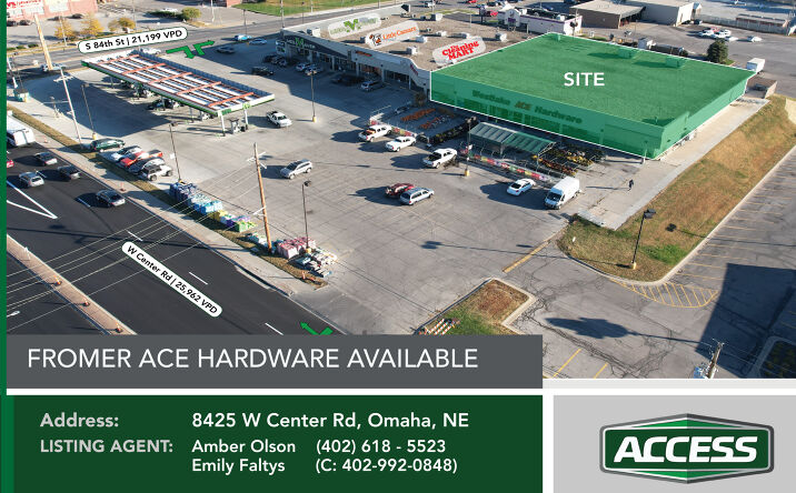 Pictures of Retail property located at 8425 W Center Rd, Omaha, NE 68124 for lease - image #1