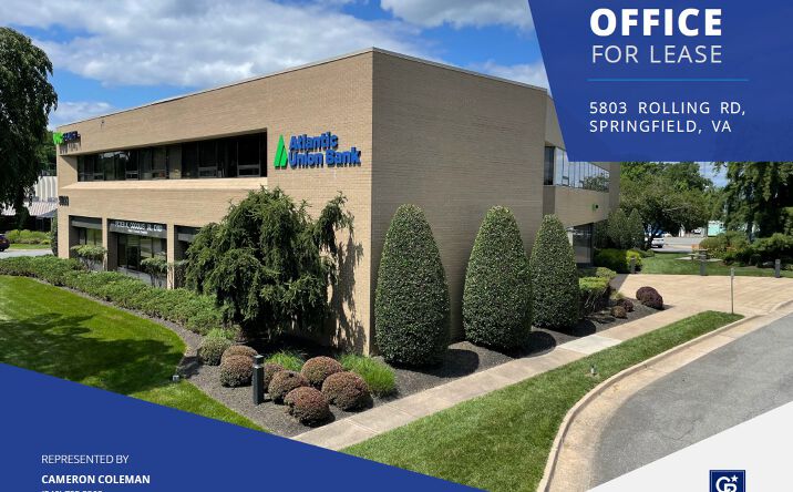Pictures of Office property located at 5803 Rolling Rd, Springfield, VA 22152 for lease - image #1
