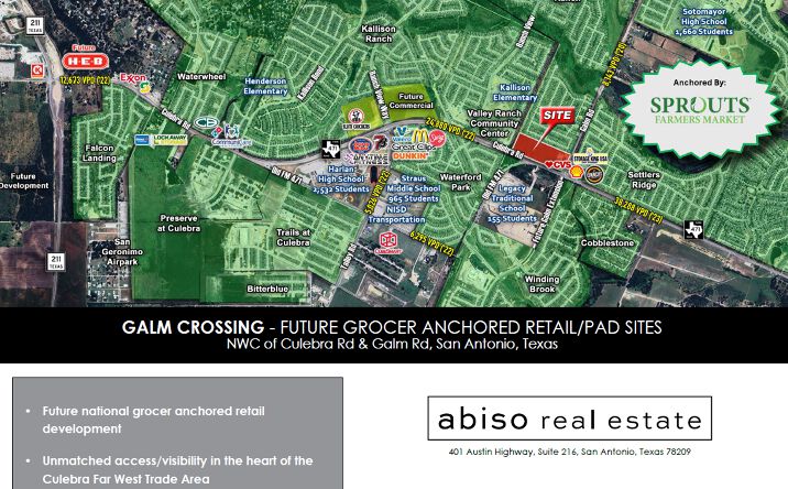 Pictures of Retail, Land, Restaurant property located at 13343 Culebra Rd, San Antonio, TX 78253 for lease - image #1