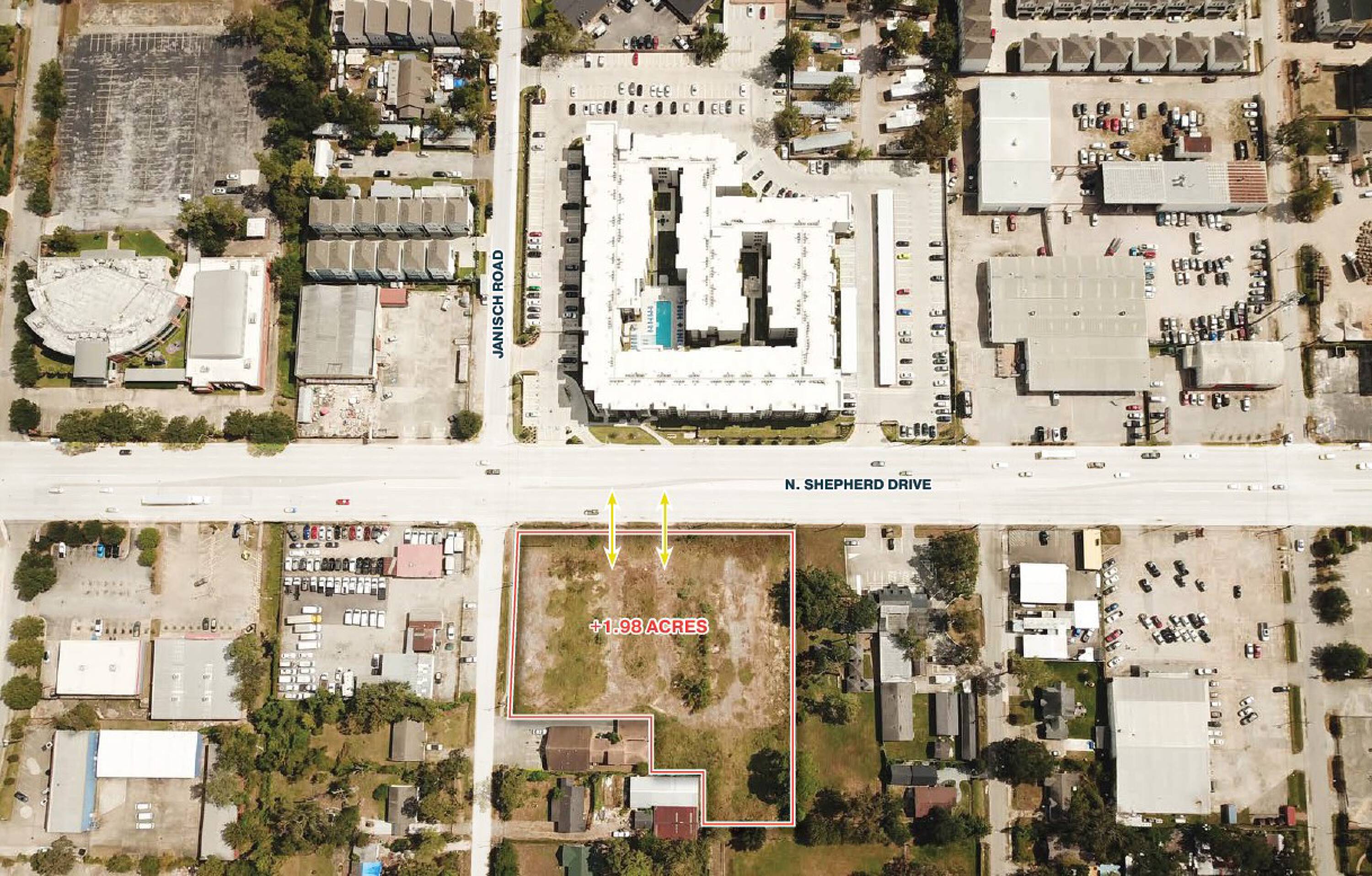4831 N. Shepherd Drive, Houston, TX 77018