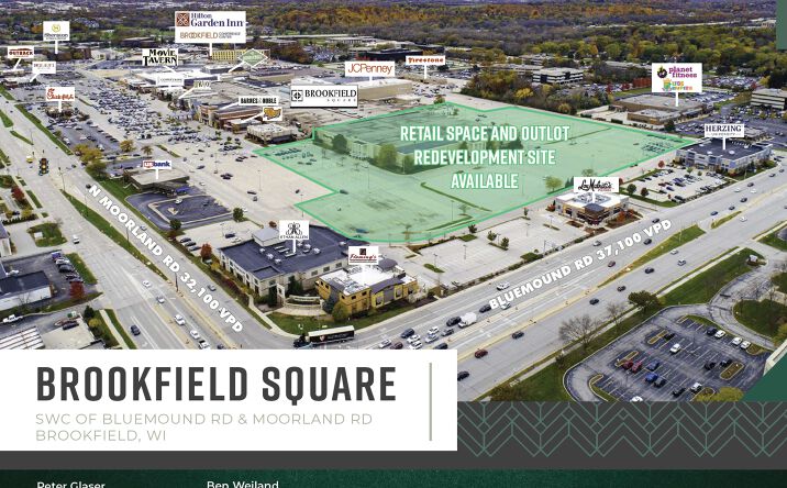 Pictures of Retail, Land, Restaurant property located at 15875 W Bluemound Rd, Brookfield, WI 53005 for lease - image #1