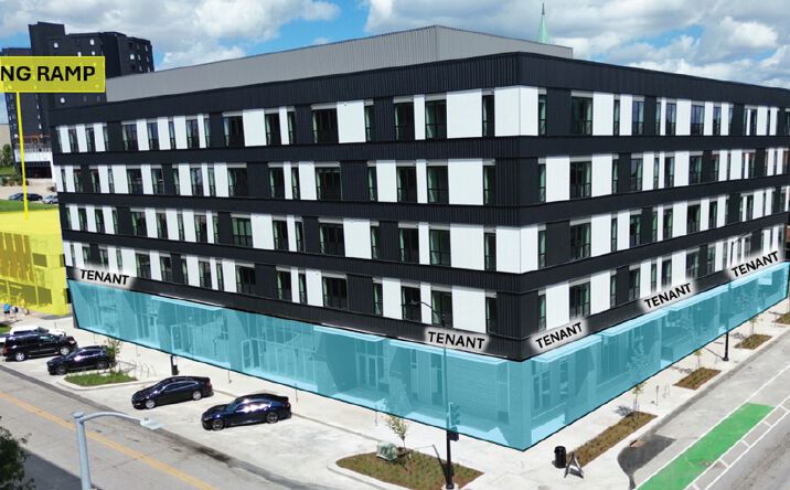 Pictures of Retail, Office property located at 418 E Grand Ave, Des Moines, IA 50309 for lease - image #1