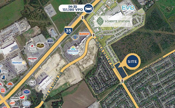 Pictures of Retail property located at 18662 I 35 N Frontage Rd, Schertz, TX 78108 for lease - image #1