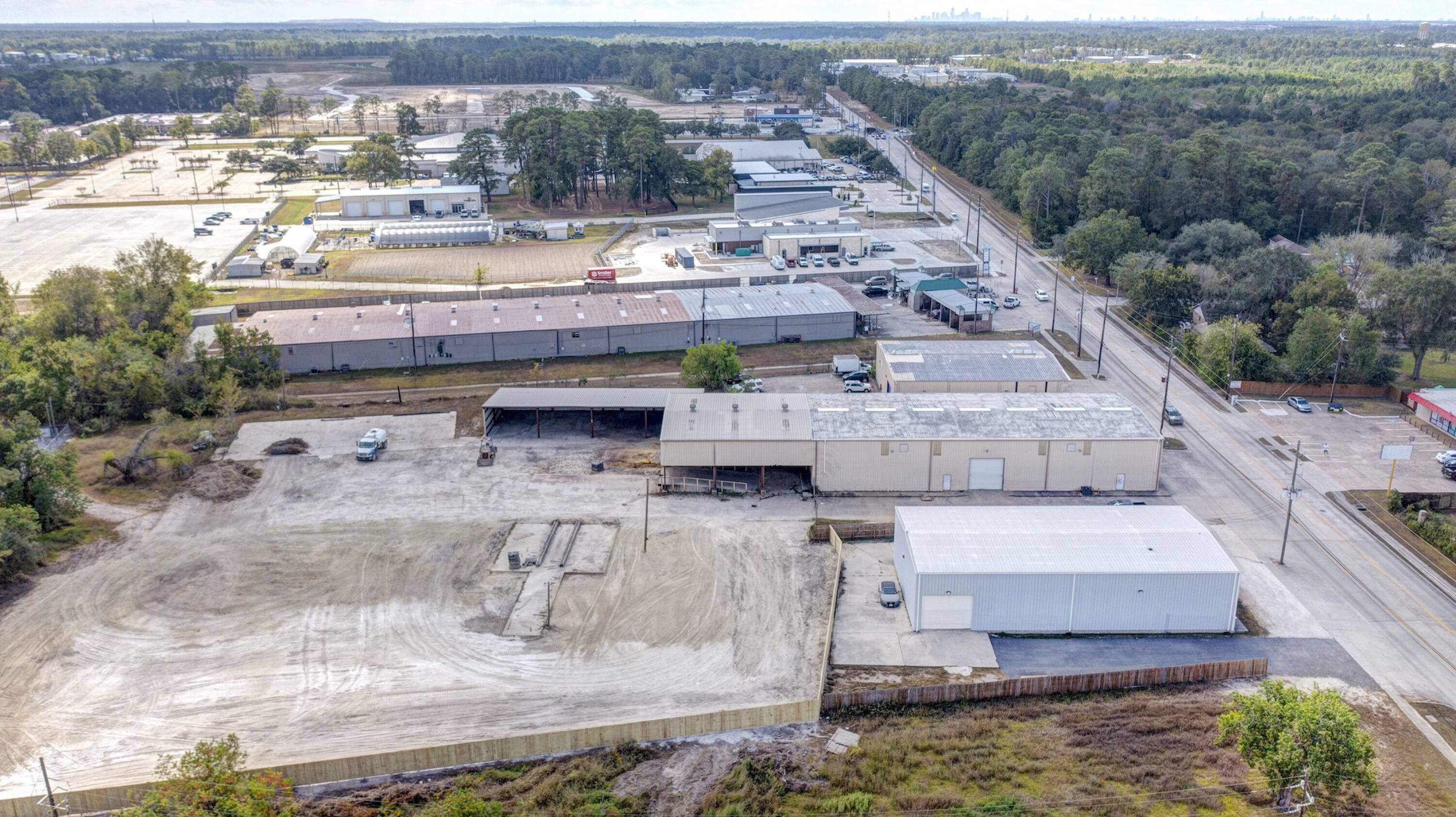 Humble Industrial Outdoor Storage