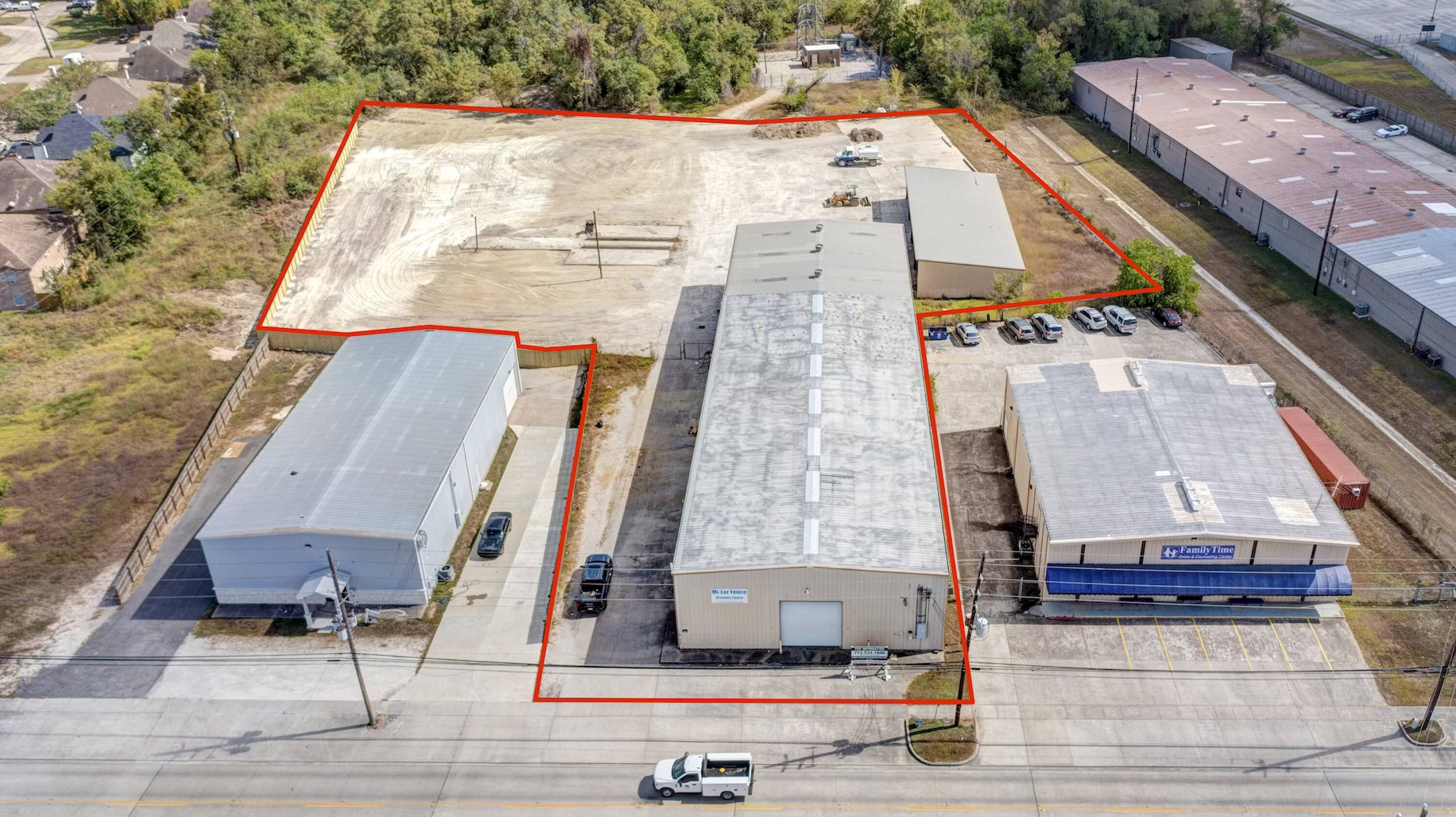 Humble Industrial Outdoor Storage
