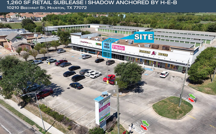 Pictures of Retail property located at 10210 Beechnut St, Houston, TX 77072 for lease - image #1