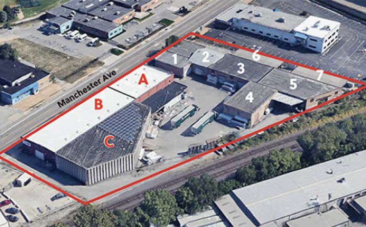 Pictures of Office, Industrial property located at 5060-5130 Manchester Ave, St. Louis, MO 63110 for lease - image #1