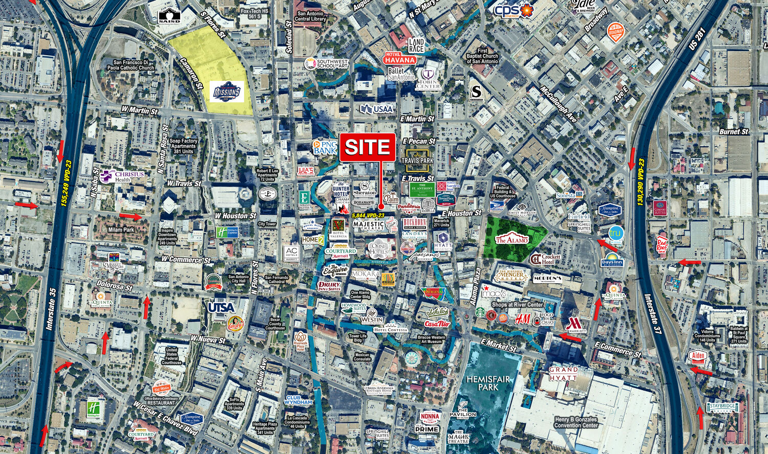 229 E Houston St, San Antonio, TX 78205 | Crexi.com