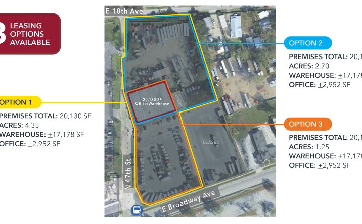 Pictures of Industrial, Land property located at 4710 E Broadway Ave, Tampa, FL 33605 for lease - image #1