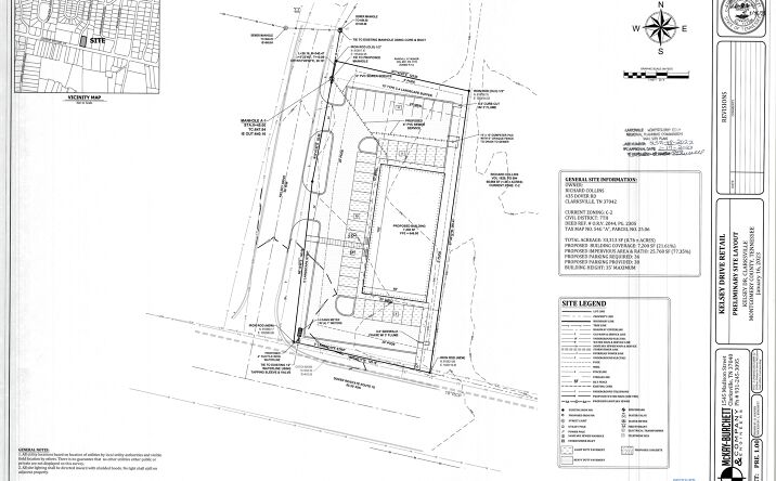 Pictures of Retail, Office, Restaurant property located at Dover Rd, Clarksville, TN 37042 for lease - image #1