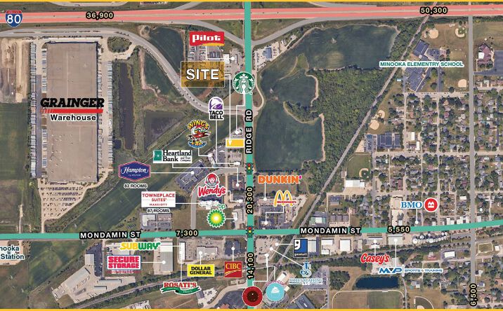 Pictures of Retail property located at Ridge Road and Bob Blair Road, Minooka, IL 60447 for lease - image #1