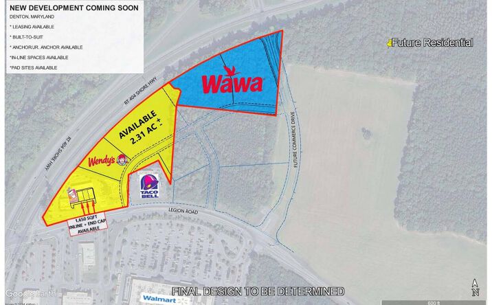 Pictures of Retail property located at 625 Legion Rd, Denton, MD 21629 for lease - image #1