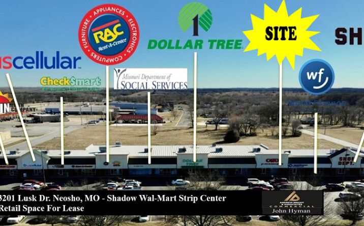 Pictures of Retail property located at 3201 Lusk Dr, Neosho, MO 64850 for lease - image #1