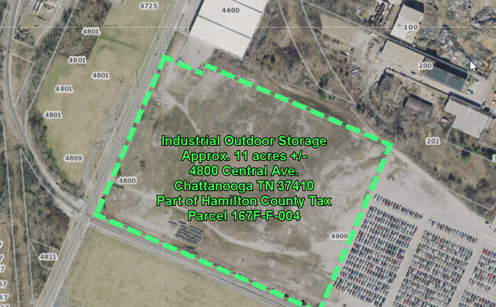 Pictures of Industrial, Land property located at 4800 Central Ave, Chattanooga, TN 37410 for lease - image #1