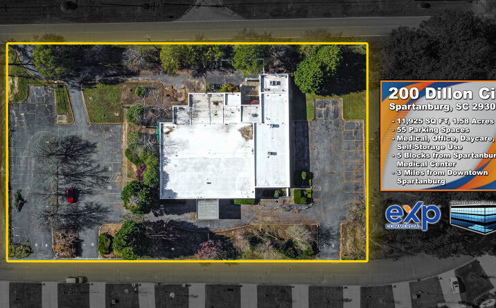 Pictures of Retail, Office, Special Purpose property located at 200 Dillon Cir, Spartanburg, SC 29307 for lease - image #1