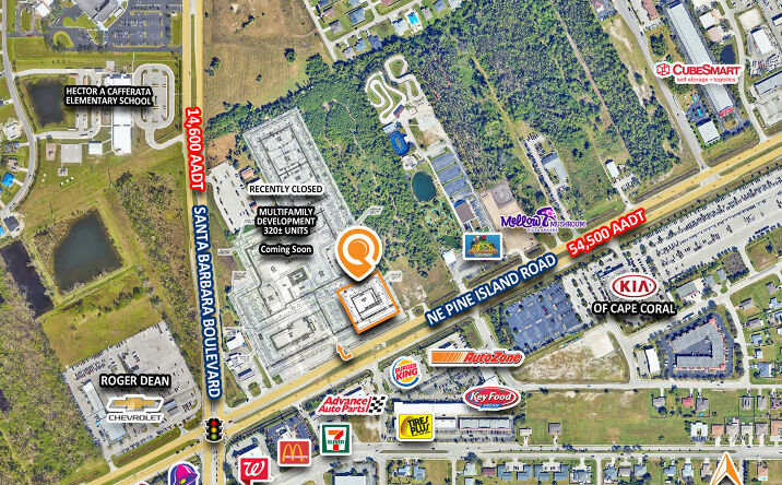 Pictures of Retail, Land property located at 19 NE Pine Island Rd, Cape Coral, FL 33909 for lease - image #1