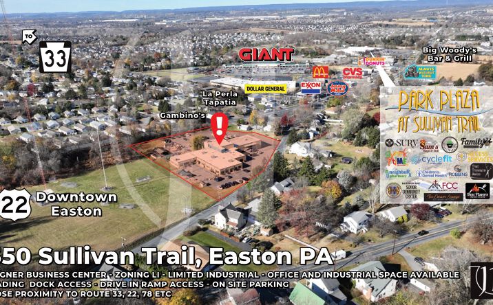 Pictures of Office, Industrial property located at 1350 Sullivan Trail, Easton, PA 18040 for lease - image \#1