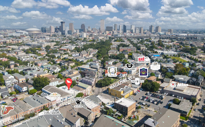 Pictures of Retail, Office property located at 2011 Magazine St, New Orleans, LA 70130 for lease - image #1